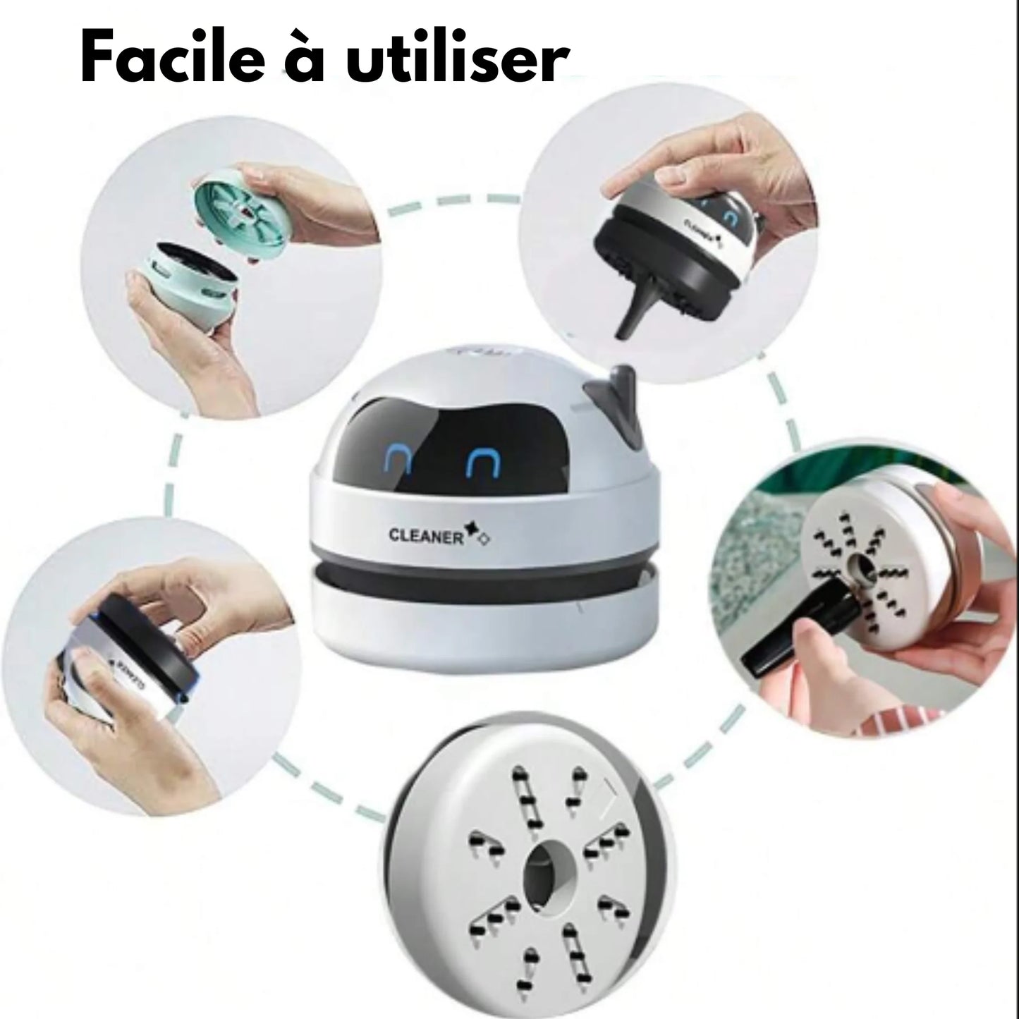 Mini aspirateur portable