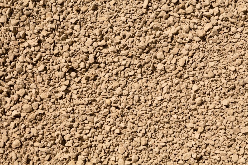 Texture de gravier sec pour drainage
